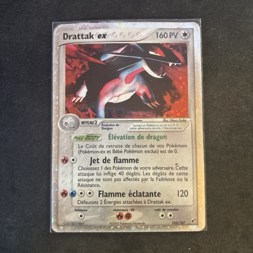 Carte pokémon drattak - carte,