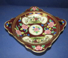 Assiette Noritake FAMILLE ROSE et or 1930 PORCELAINE DISH PORCELAIN JAPANESE