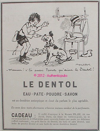 Publicite dentol dentifrice - publicite,