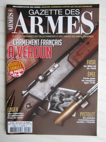 Gazette des armes 485 - gazette,