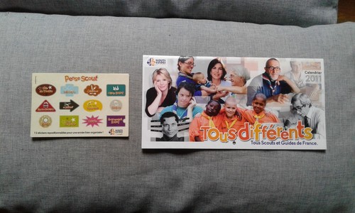 Calendrier scouts guides - calendrier, de