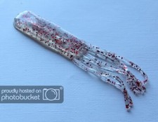 80 NEW Soft Plastic Fishing Squid Lure Lures Bait 4.5"