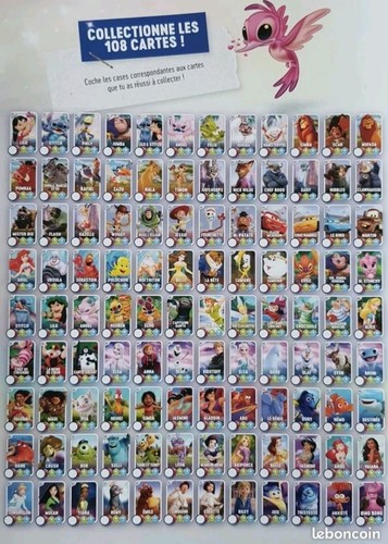 Carte disney leclerc 2025 - carte,