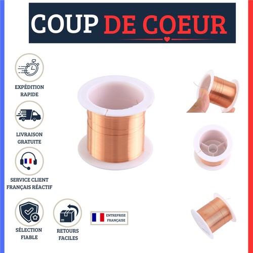 Fil cuivre émaillé 2 - cuivre,