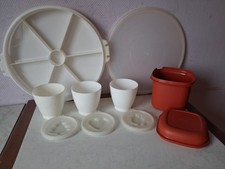 5 boites tupperware vintage,le lot.