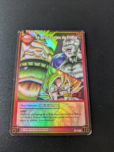 Carte dragon ball dbz - carte, z