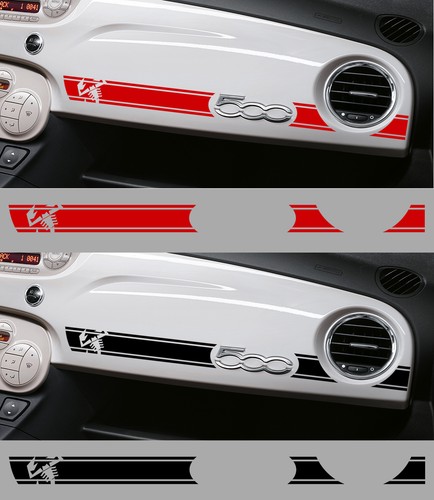 Bande abarth racing tableau - bande,
