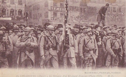 Cpa strasbourg soldats - cpa,
