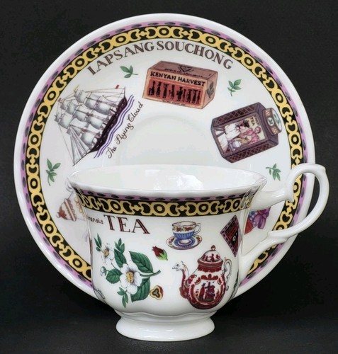 Jolie tasse the soucoupe - the,