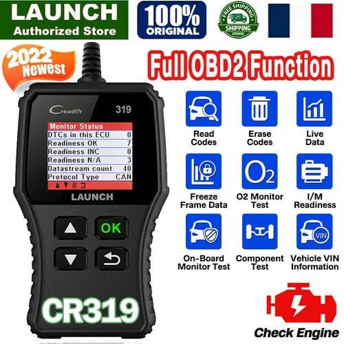 Launch x431 cr319 obd2 - launch,