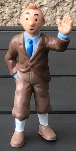 Figurine tintin main - tintin, levé