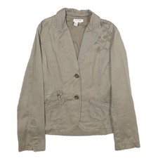 ZARA Veste en Coton Beige