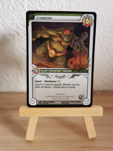 Carte wakfu promo cybwork - carte,