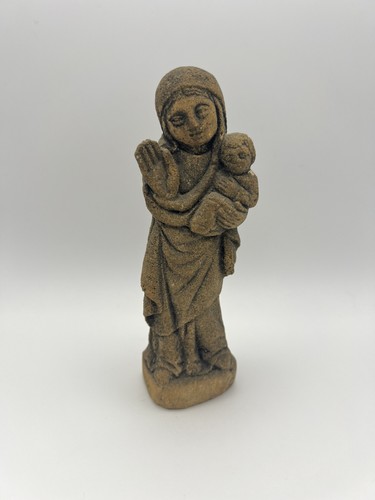 Ancienne statuette vierge - , à