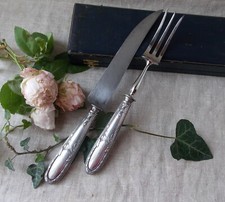 ANCIEN COUVERT A VIANDE ARGENT