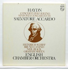 ACCARDO – HAYDN violin concerto, sinfonia concertante PHILIPS 2xLPs box EX+