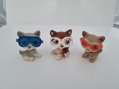 Littlest petshop chiens husky - petshop,