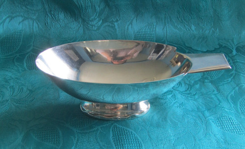 Saucière métal argenté - saucière,