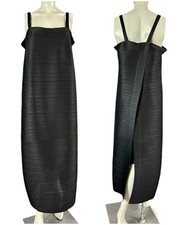 Robe Tablier Longue Plissée
