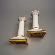 Bougeoirs porcelaine de