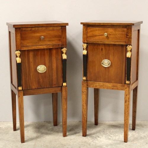 Paire tables chevet époque - tables,