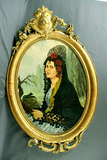 Tableau Vittini Giulio entre 1930 et 1950 portrait de la mère de l'artiste 