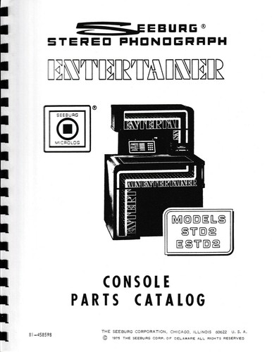Seeburg entertainer jukebox - seeburg,
