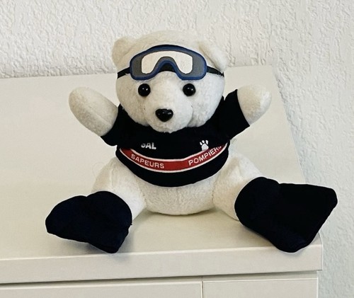 Peluche ours sapeurs pompiers - sapeurs,