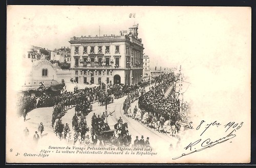 Cpa alger voiture - cpa,
