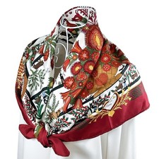 Foulard vintage HERMES Carre