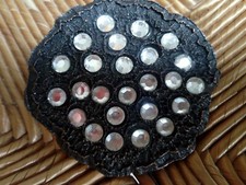 Grande broche strassée - grande,