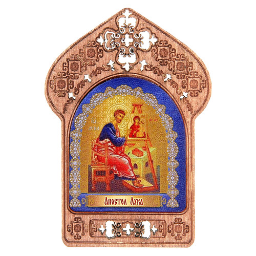 Icone religieuse saint luc - religieuse,