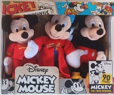 Coffret 3 Peluches Mickey 90