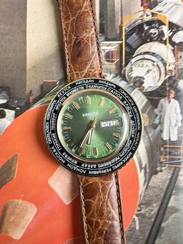 Montre raketa worldtimer - raketa,