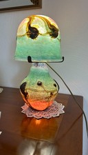 Verrerie lampe Lumineuse Novaro Biot 35cm