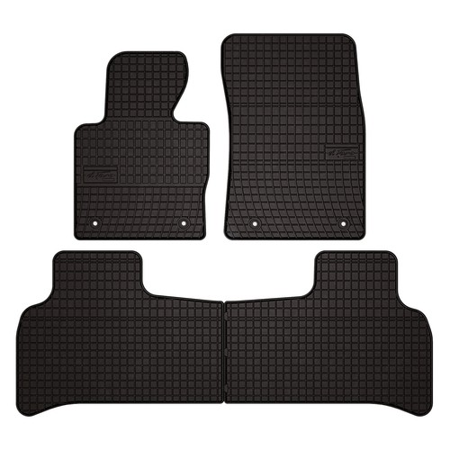 Tapis caoutchouc noir pour - en,