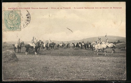 Cpa martres tolosane fête - martres-tolosane,, de