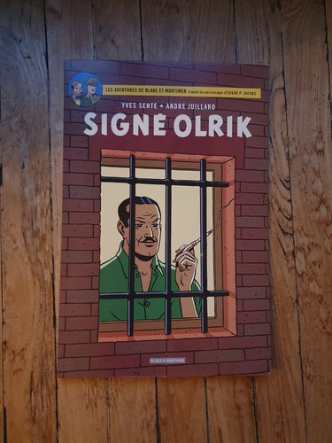Plv blake mortimer signé - blake,