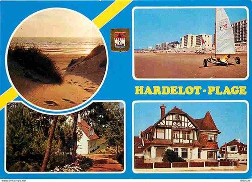 Carte postale hardelot - postale, 62