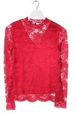 VERO MODA Blouse en dentelle Dames Blouse T EU 36 rouge élégant