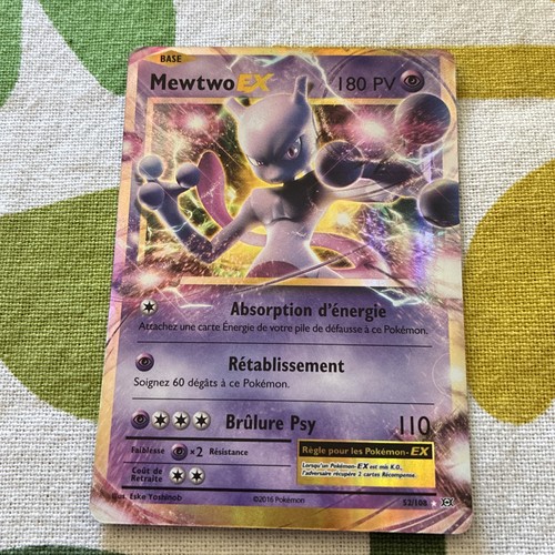Carte pokémon mewtwo ex - carte,