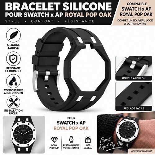 Bracelet montre silicone - bracelet,