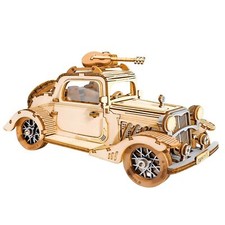 Voiture de Collection Puzzle 3D Maquette BoisModélisme pour Adultes à Constru...