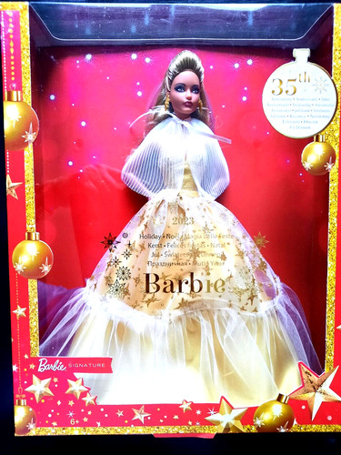 Poupee barbie noël 2023 - barbie,