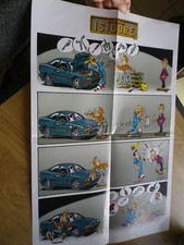 Garage Isidore poster pub pour le N°5 sans la bd - Dupuis -