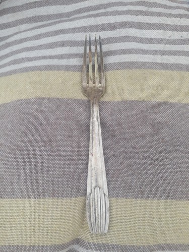 Ancienne fourchette argentee - ancienne,