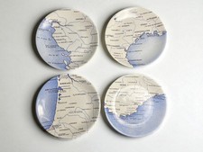 Primavera, série 4 assiettes