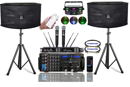Karaoke system 3000w built - karaoke,
