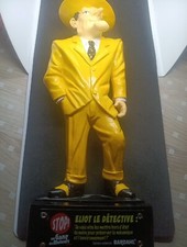 BARDAHL Statuette Eliot Le Détective DECO GARAGE BIDON HUILE  Pin Up