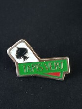 Pin's vintage pins Collector publicitaire tapis Vert 2CH84